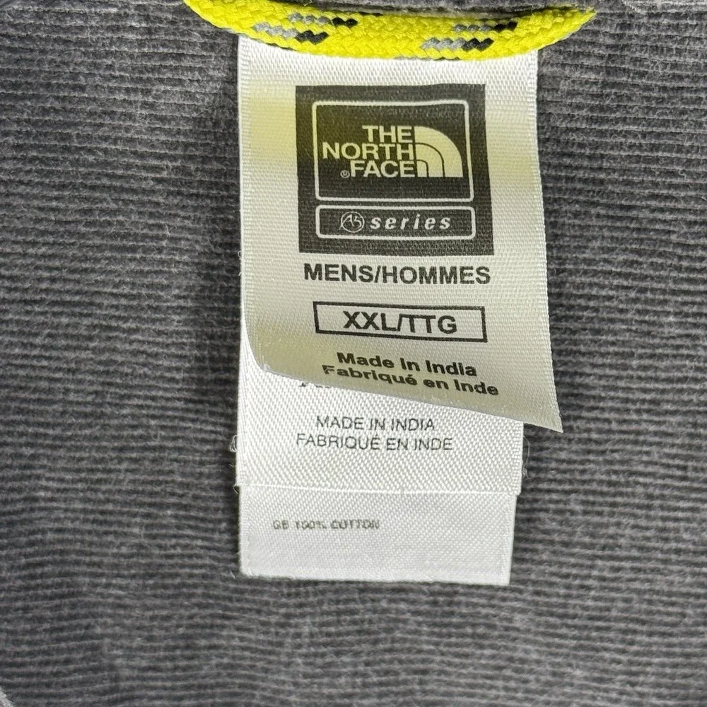 VTG The North Face‎ Men's Size XXL Gray Corduroy Long Sleeve Pea Shirt